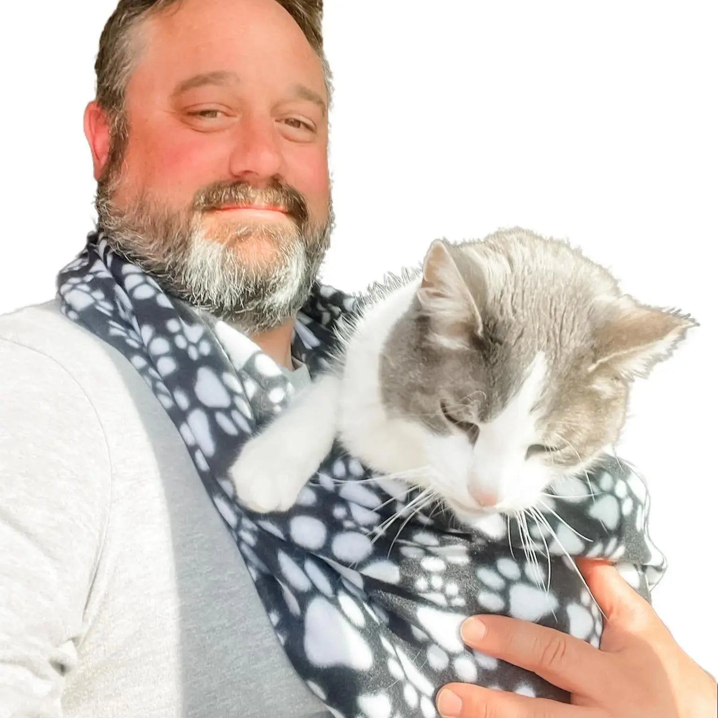 Duke's Digs XL Critter Cuddler Animal Carrier and Bonding Sling for Small to Medium Pets, Handmade in the USA, Machine Washable and Dryer Safe Harnesses