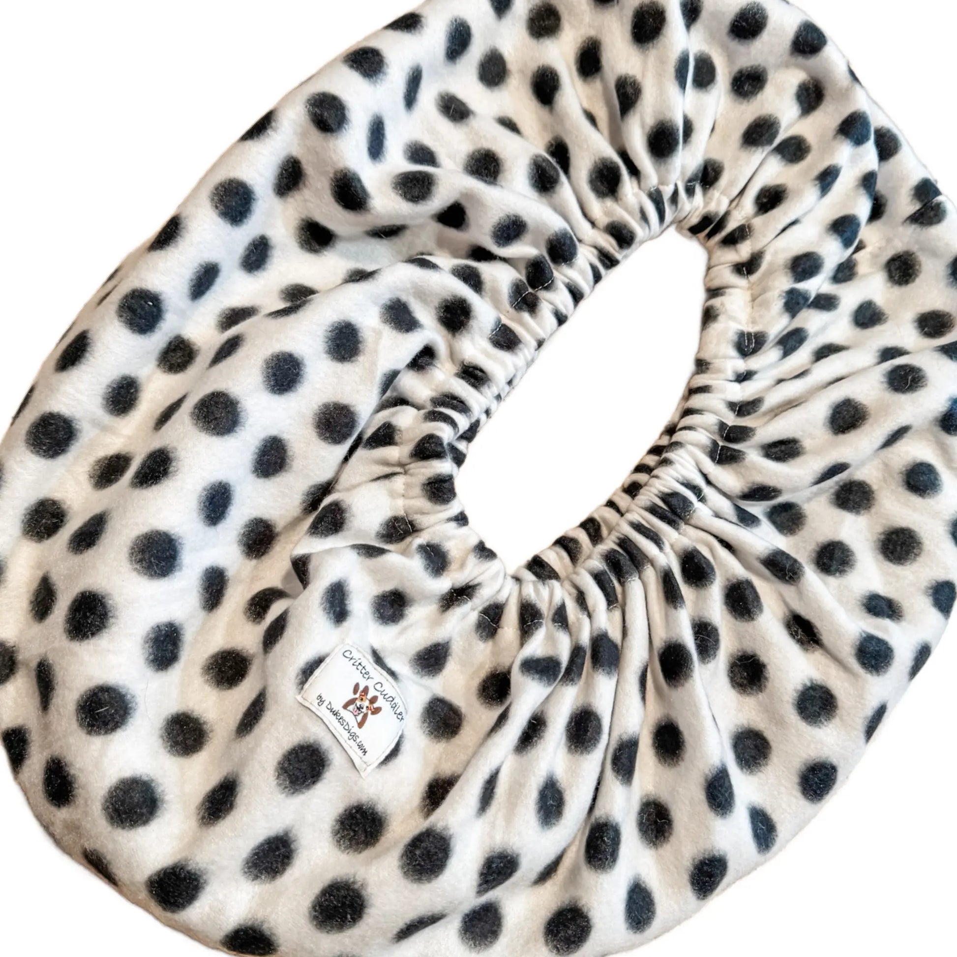 Duke's Digs XL Critter Cuddler Animal Carrier and Bonding Sling for Small to Medium Pets, Handmade in the USA, Machine Washable and Dryer Safe Harnesses